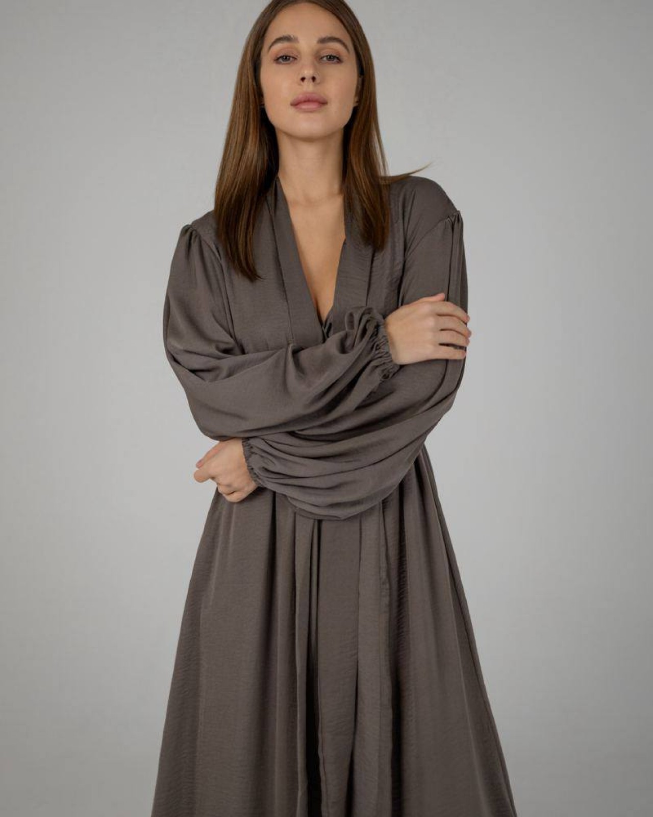 Жіночий піжамний костюм трійка колір хакі р.L/XL 448616